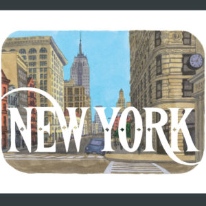 New York illustration by Chandler O'Leary