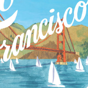 San Francisco illustration by Chandler O'Leary