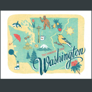 Washington illustration by Chandler O'Leary