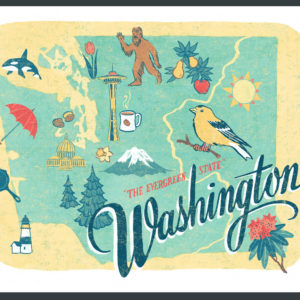 Washington illustration by Chandler O'Leary