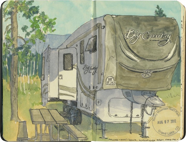 RV sketch by Chandler O'Leary