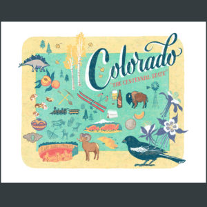 Colorado illustration by Chandler O'Leary