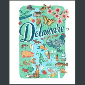 Delaware illustration by Chandler O'Leary