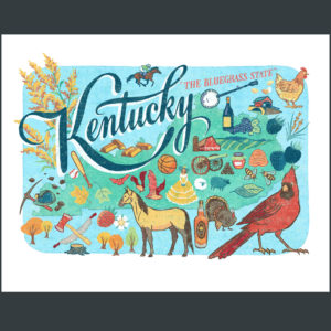 Kentucky illustration by Chandler O'Leary