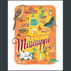 Mississippi illustration by Chandler O'Leary