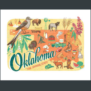 Oklahoma illustration by Chandler O'Leary
