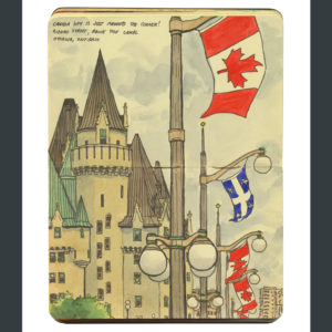 Ottawa sketchbook print by Chandler O'Leary