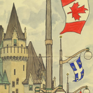 Ottawa sketchbook print by Chandler O'Leary